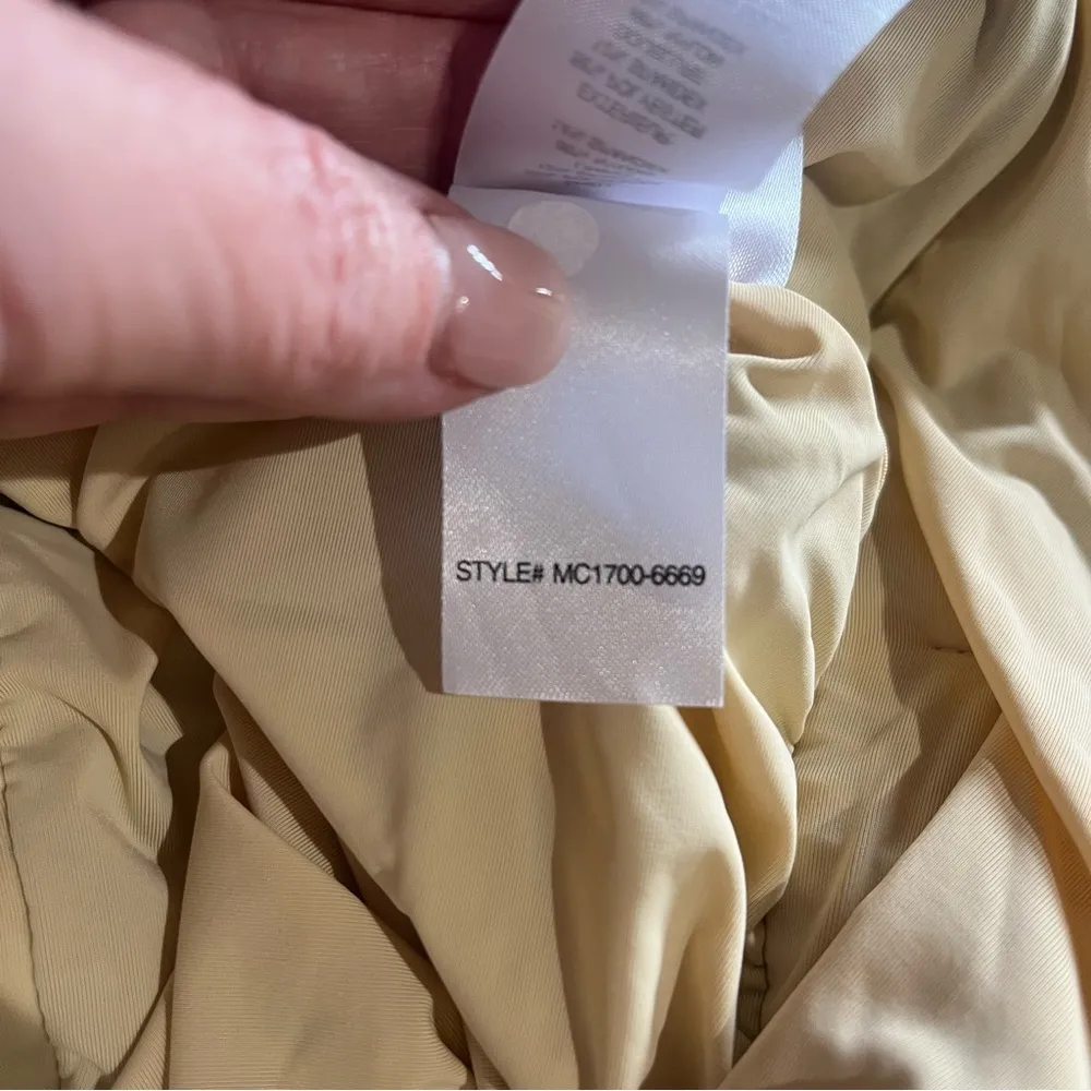 ModCloth Swimsuit Women’s Medium Teal Floral One Piece Bethany Halter Retro - Image 13