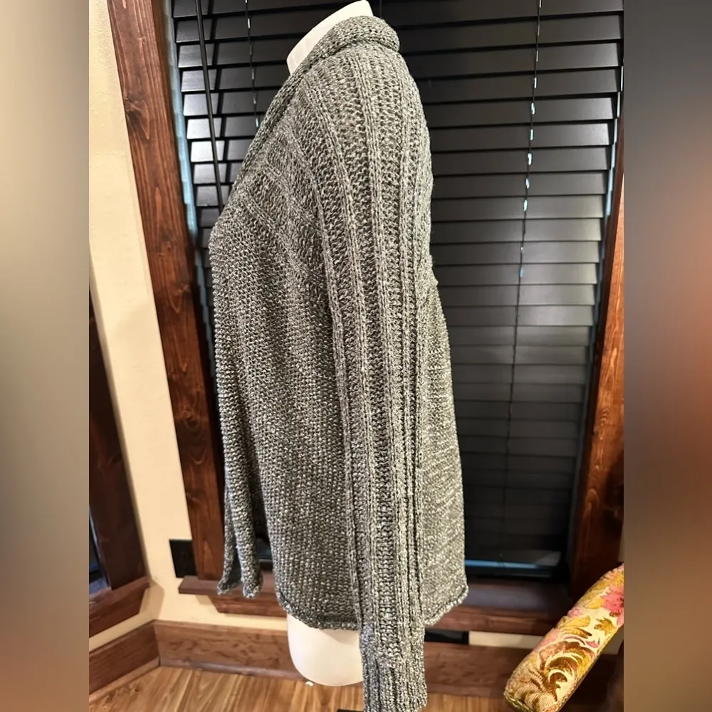 EUC Anne Klein open cardigan sweater with a back drape Sz M - Image 3