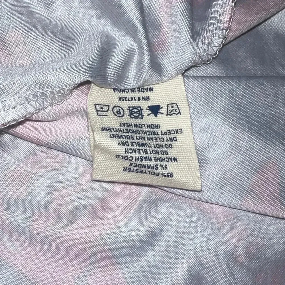 NWT Simply Southern PINK Elephant Print Tunic Top Women's LARGE 3/4 Sleeve - Image 4