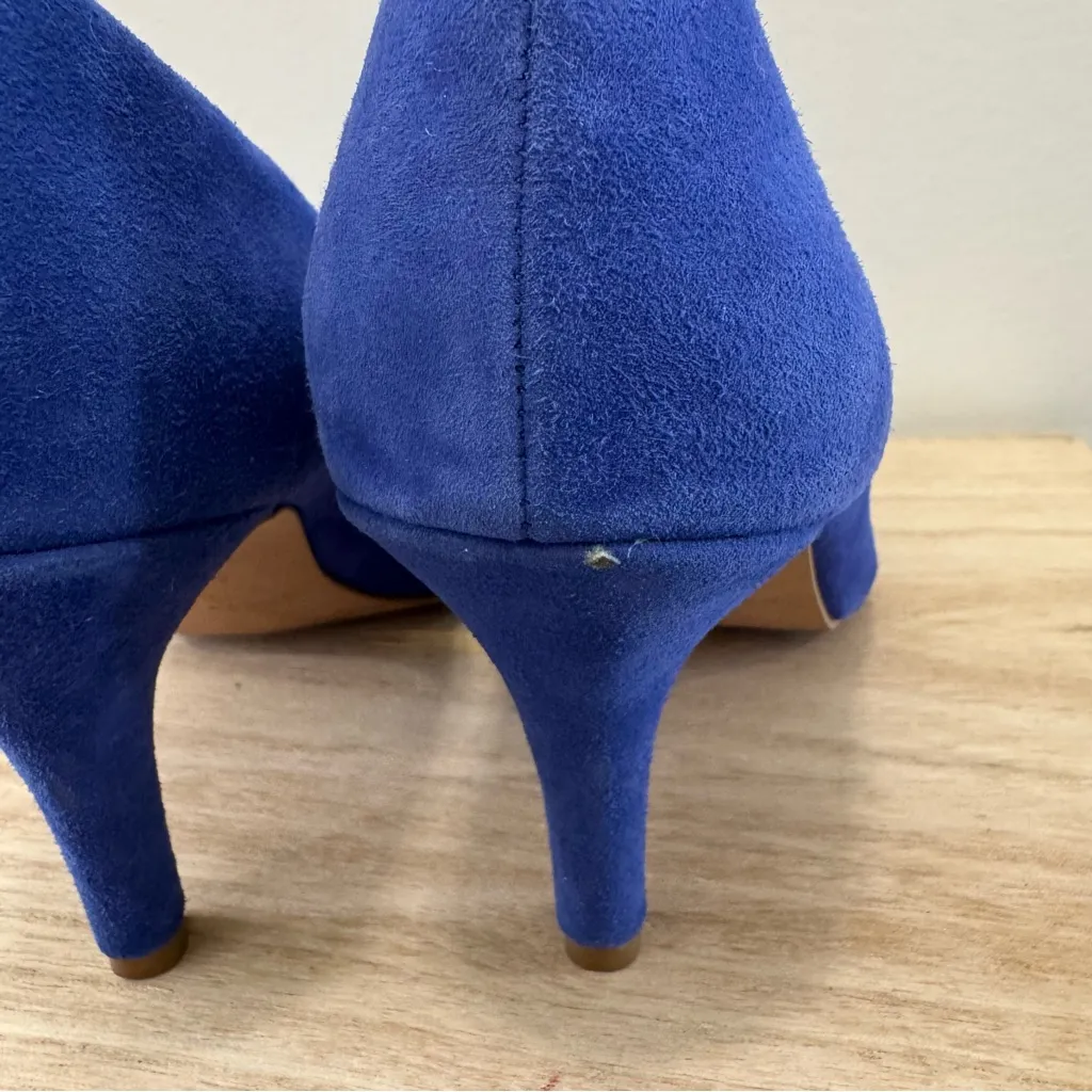 Metaphor  Royal Blue Pointed Toe Heels 8 - Image 6