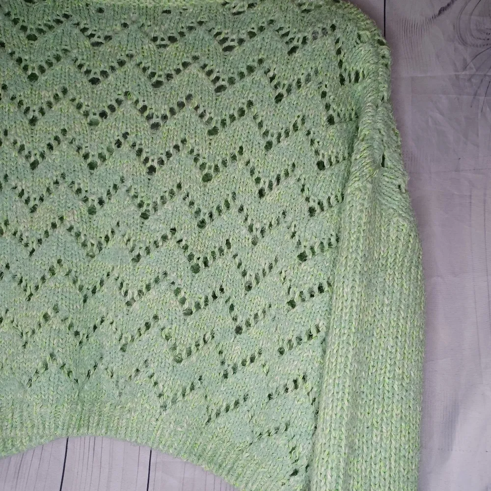 Anthropologie Open Stitch Mini Boho Button-Front Cardigan Sweater - Image 10