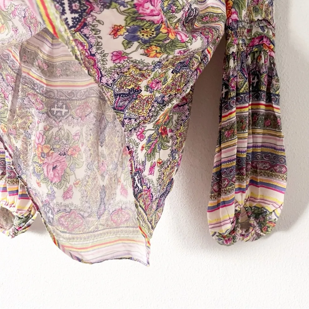 Anthropologie Maeve Ceresco Peasant Top in Multicolor - Image 5