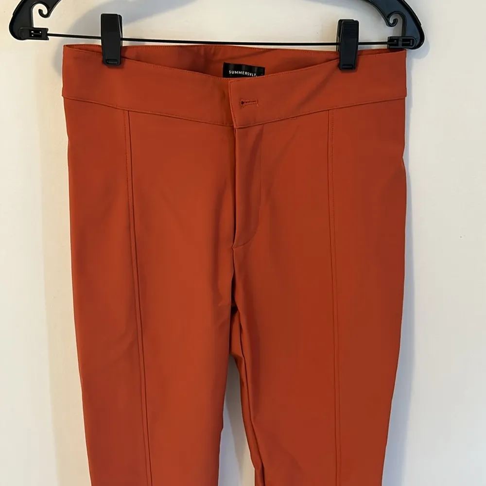 Summersalt The Multitasking Slit Front Ankle Pants Terracotta - Image 6