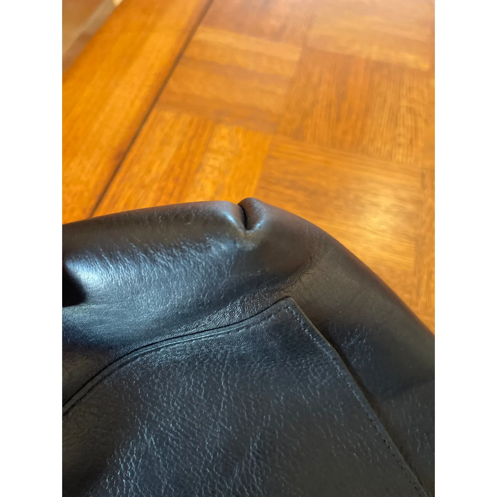 Madewell The Zip-Top Medium Transport Leather Tote Black - Image 8