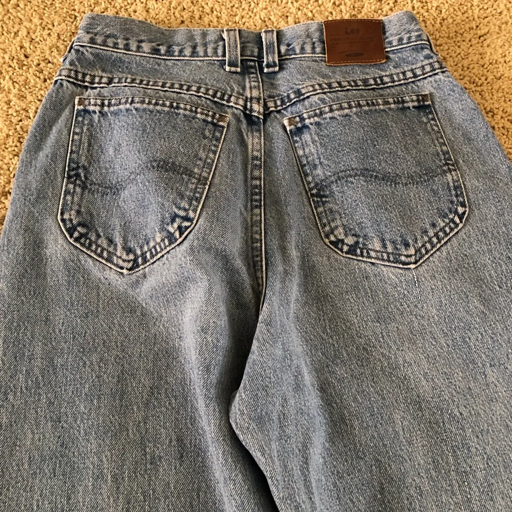 Vintage 80’s Lee High Waisted Mom Jeans 10 - Image 6