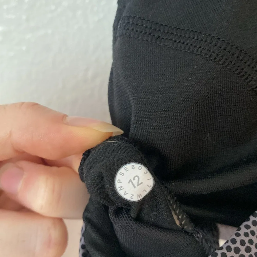 Lululemon 12 Fast & Free Bra in Disperse Dusky Lavender Black - Image 7