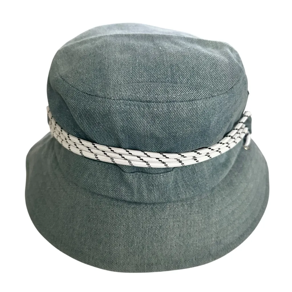 Won Hundred Denim California Bucket Hat New OS Blue - Image 4