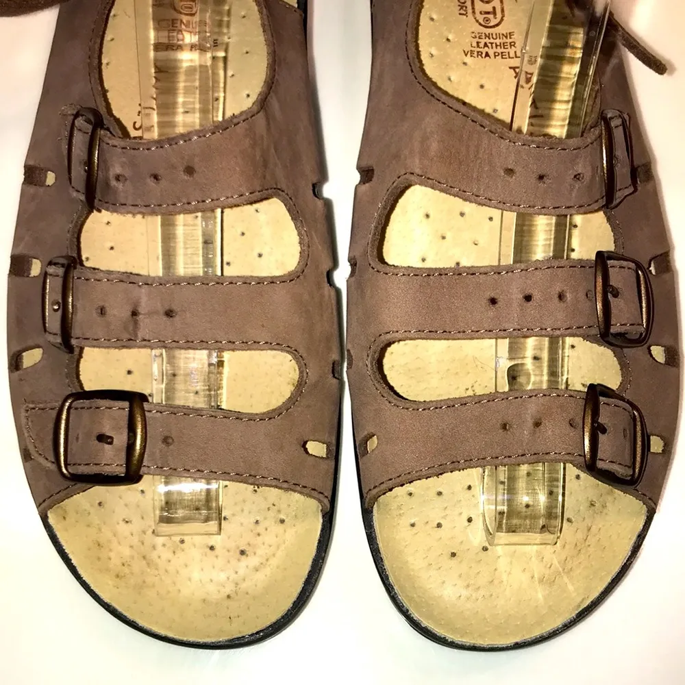 Fly Flot Anatomic Women’s Brown Leather Anti - Image 3