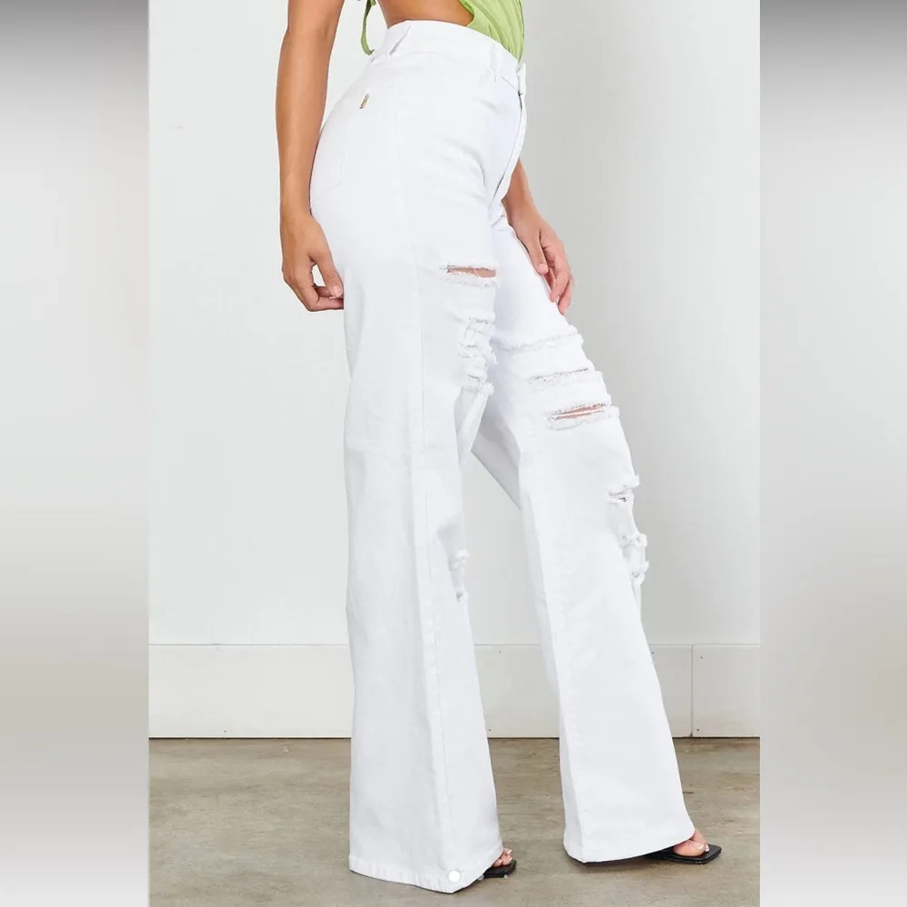 Vibrant white jeans - Image 7