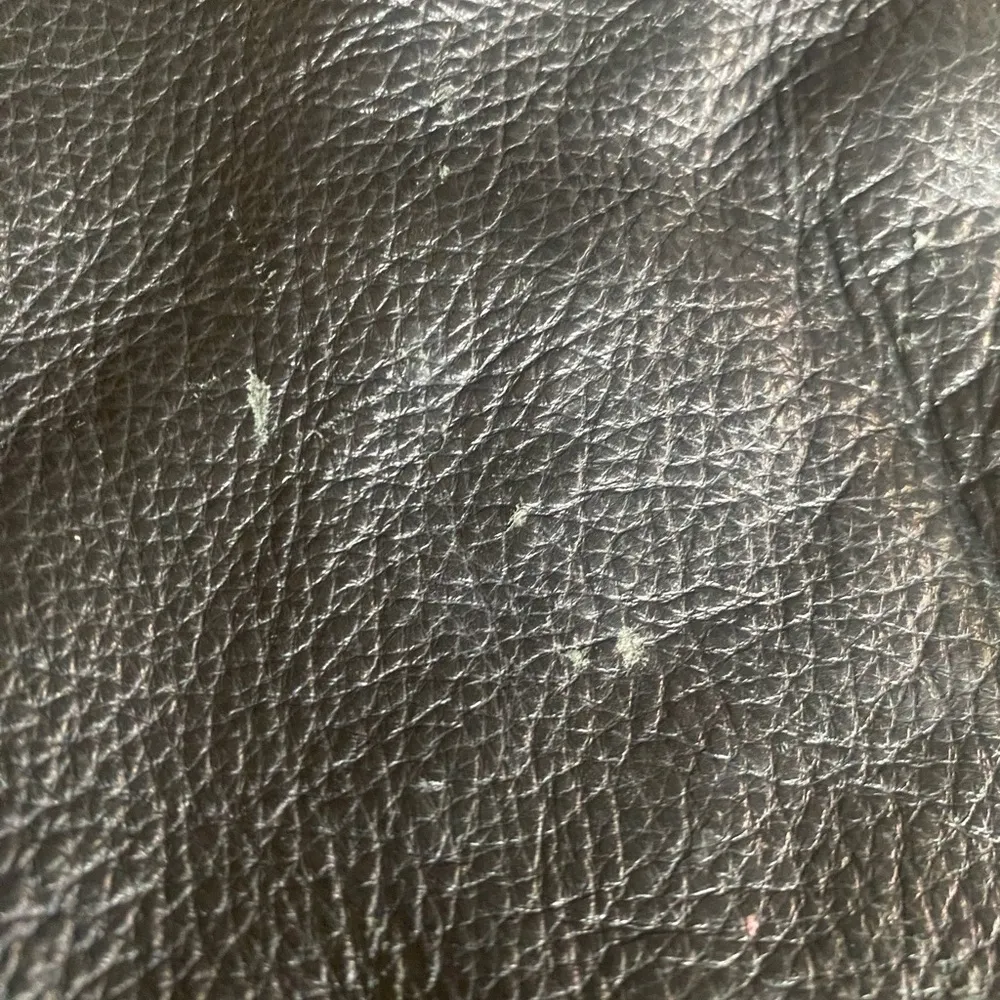 Boho Aqua Madonna Leather Animal Print Fringe Black Crossbody Bag - Image 8