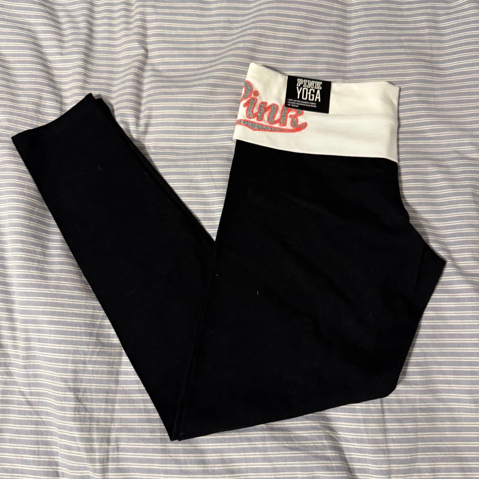 PINK Victorias Secret Long Sleeve shirt and leggings set - Image 5