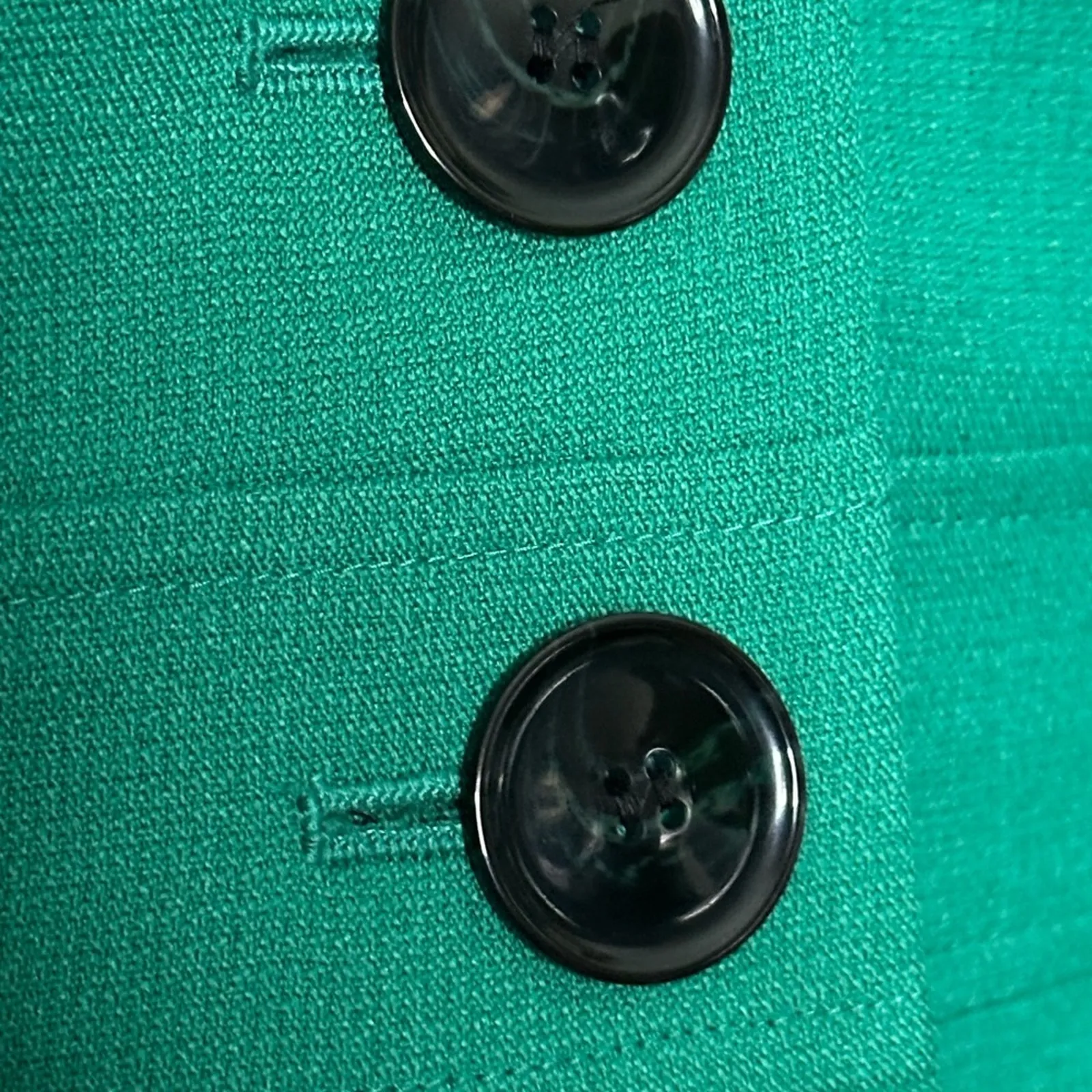 Evan Picone Vintage  Emerald Green Blazer - Image 5