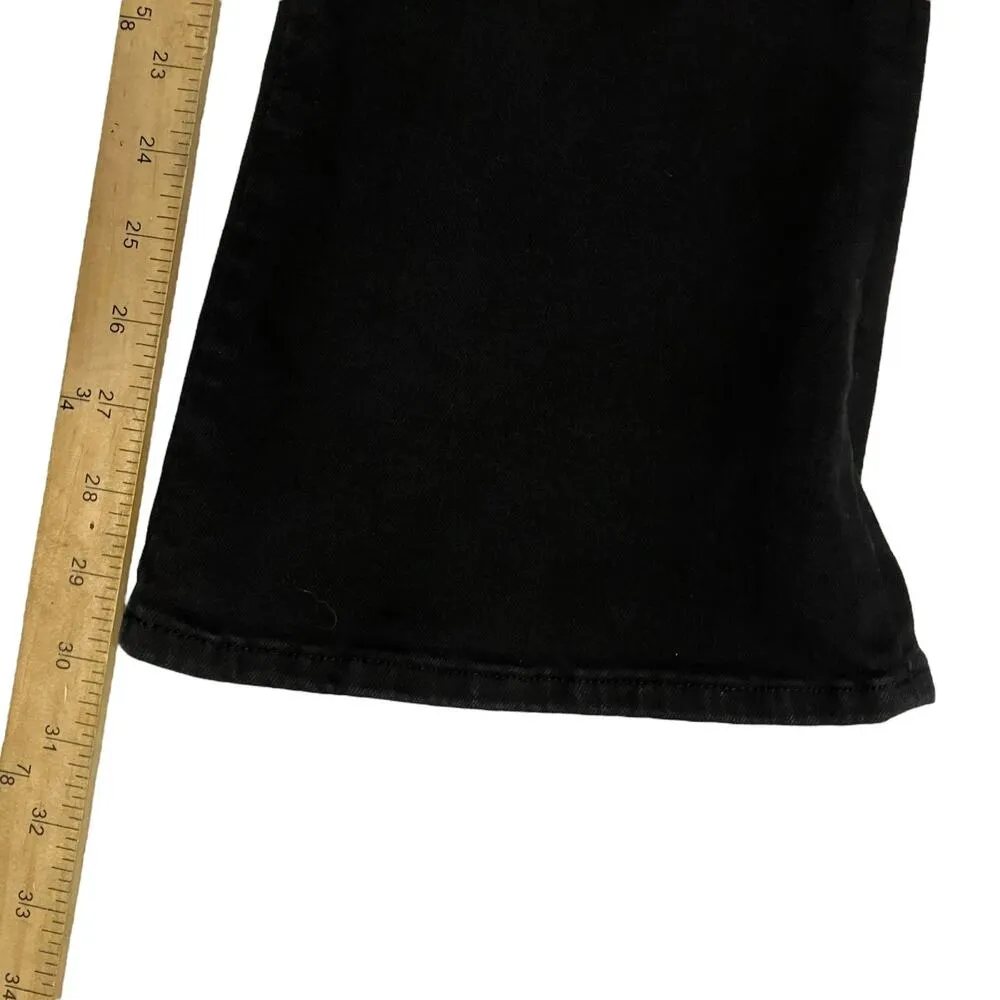 Frame Womens The Jet Set Flare Black Stretch Pull on Pants Size 2 - Image 8