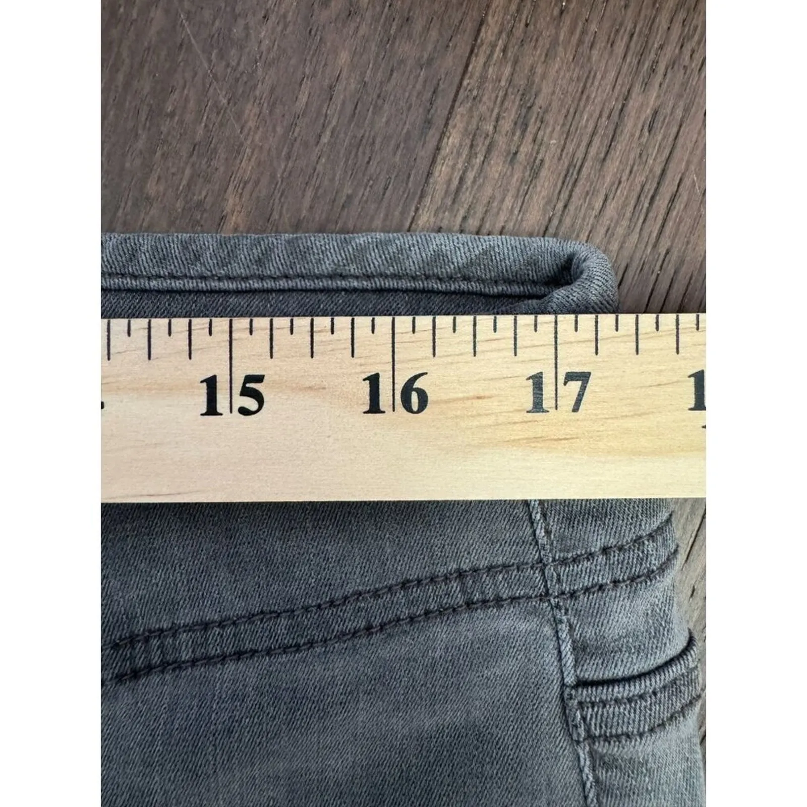 NYDJ Marilyn Straight Smokey Mountain Lift Tuck Size 16 - Image 6