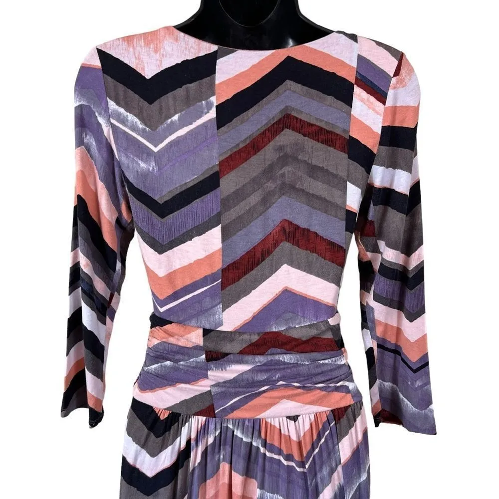 Anthropologie Maeve Novella Chevron Maxi Dress. - Image 12