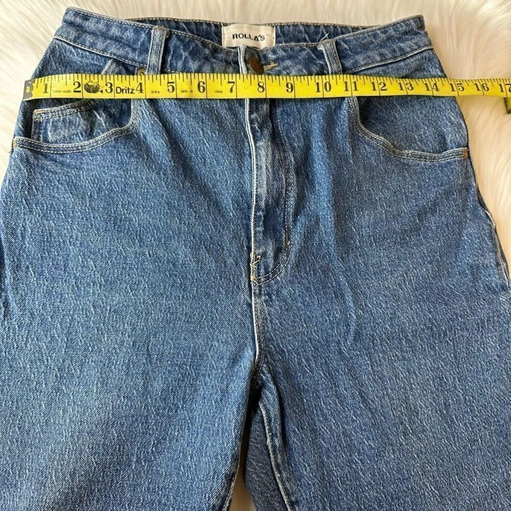 Rolla's Dusters High Rise Slim Leg Jeans Size 29 Blue - Image 9