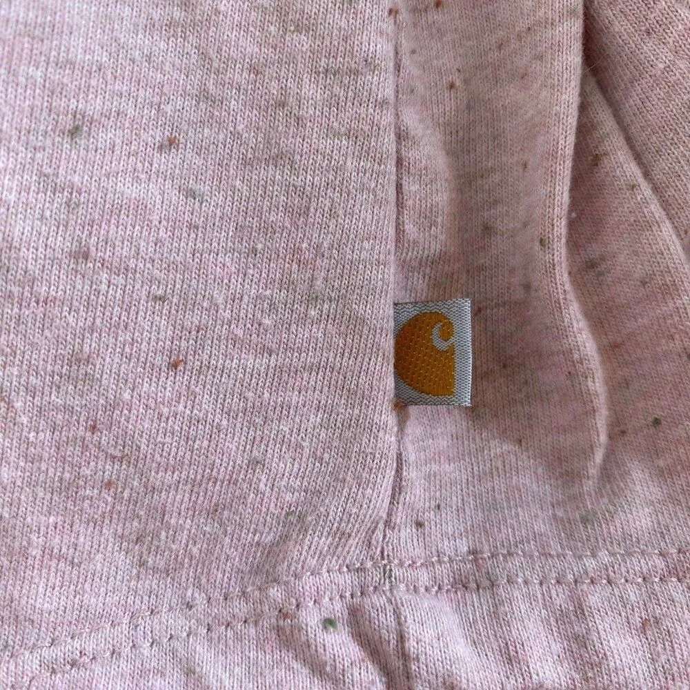 EUC Women's Carhartt Relaxed Fit V-Neck Long Sleeve Top Size Small - Image 7