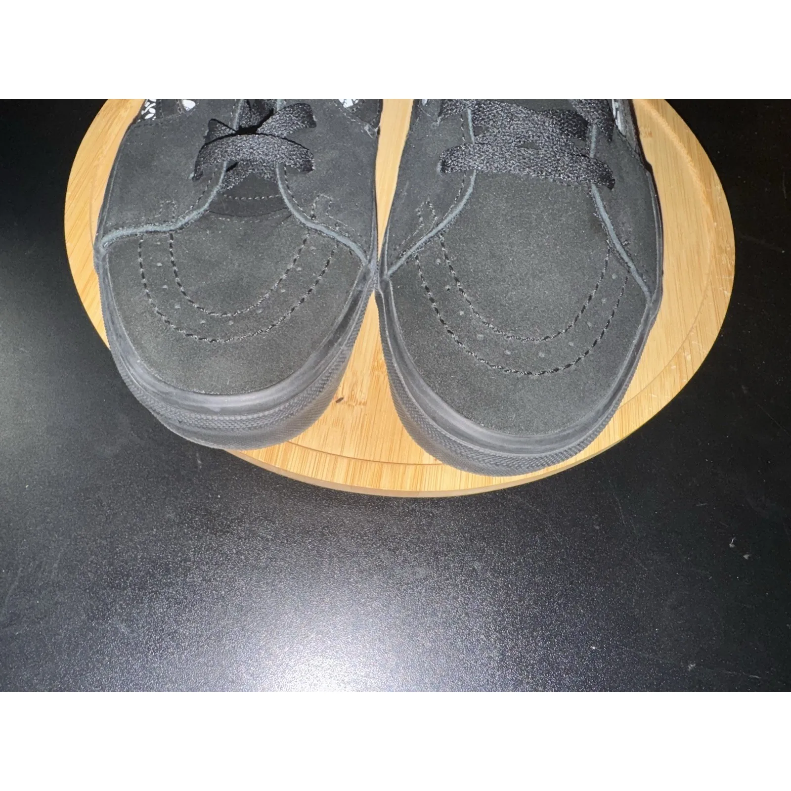 VANS SK8-Low Dia De Los Muertos Sugar Skull Black Sz 9 M Sz 10.5 W Sneakers Rare - Image 3