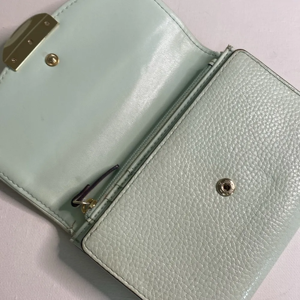 seaform green leather wallet - Image 3