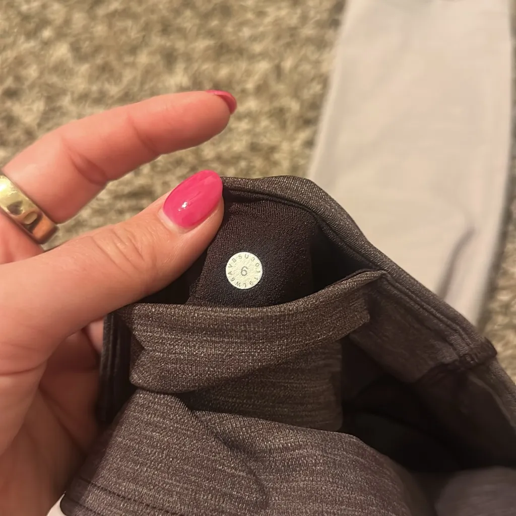 Lululemon Early Extension High-Rise Crop Leggings Purple Size 6 - Image 7