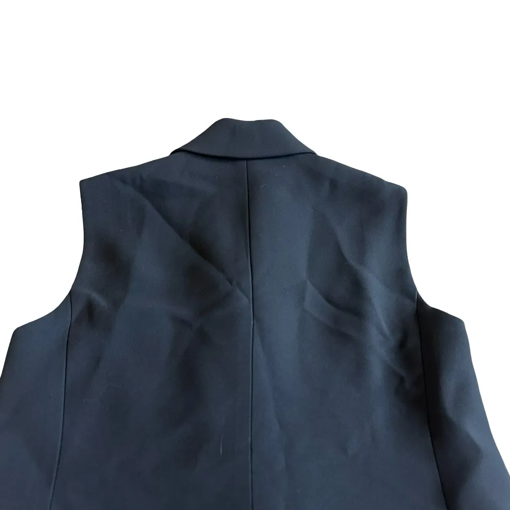 Club Monaco Selska Black Vest Sleeveless Long-Length Mini Dress Size XS Women's - Image 9