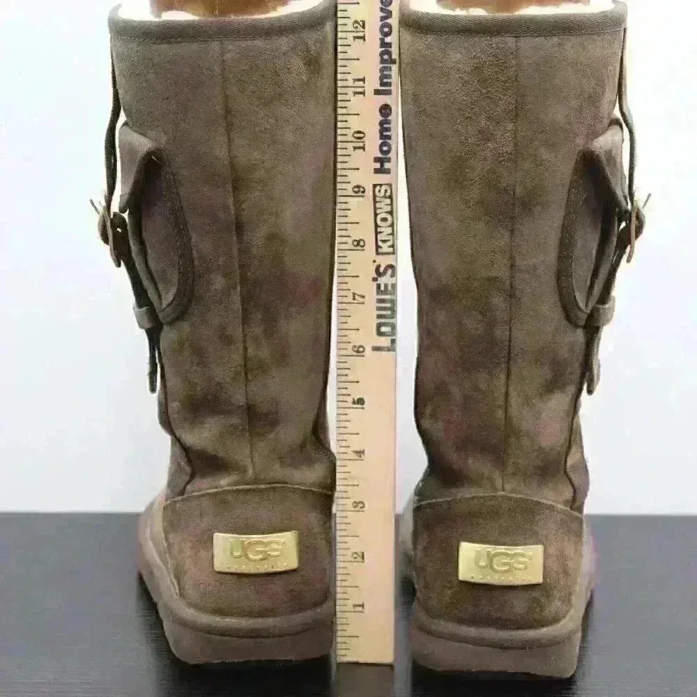 UGG Australia SN 1895 Women’s Brown Suede Boots - Image 6