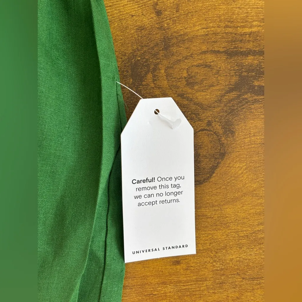 NWT Universal Standard Women 3XL (6X) Forest Green Jumpsuit Sleeveless Wide Leg - Image 4