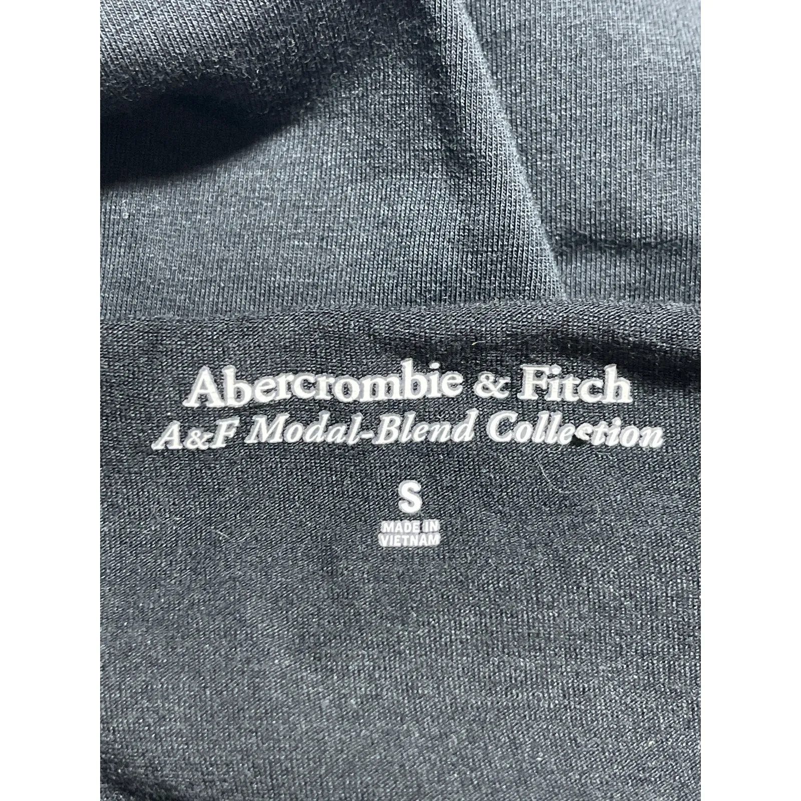 Abercrombie & Fitch Black Long Sleeve Corset Bustier Thong Bodysuit Top Size S - Image 3