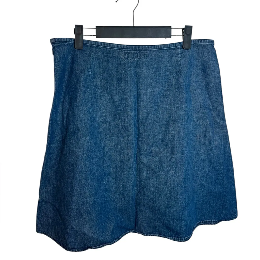 Choice Calvin Klein Vintage Bohemian Y2K A-Line Denim Skirt - Image 2