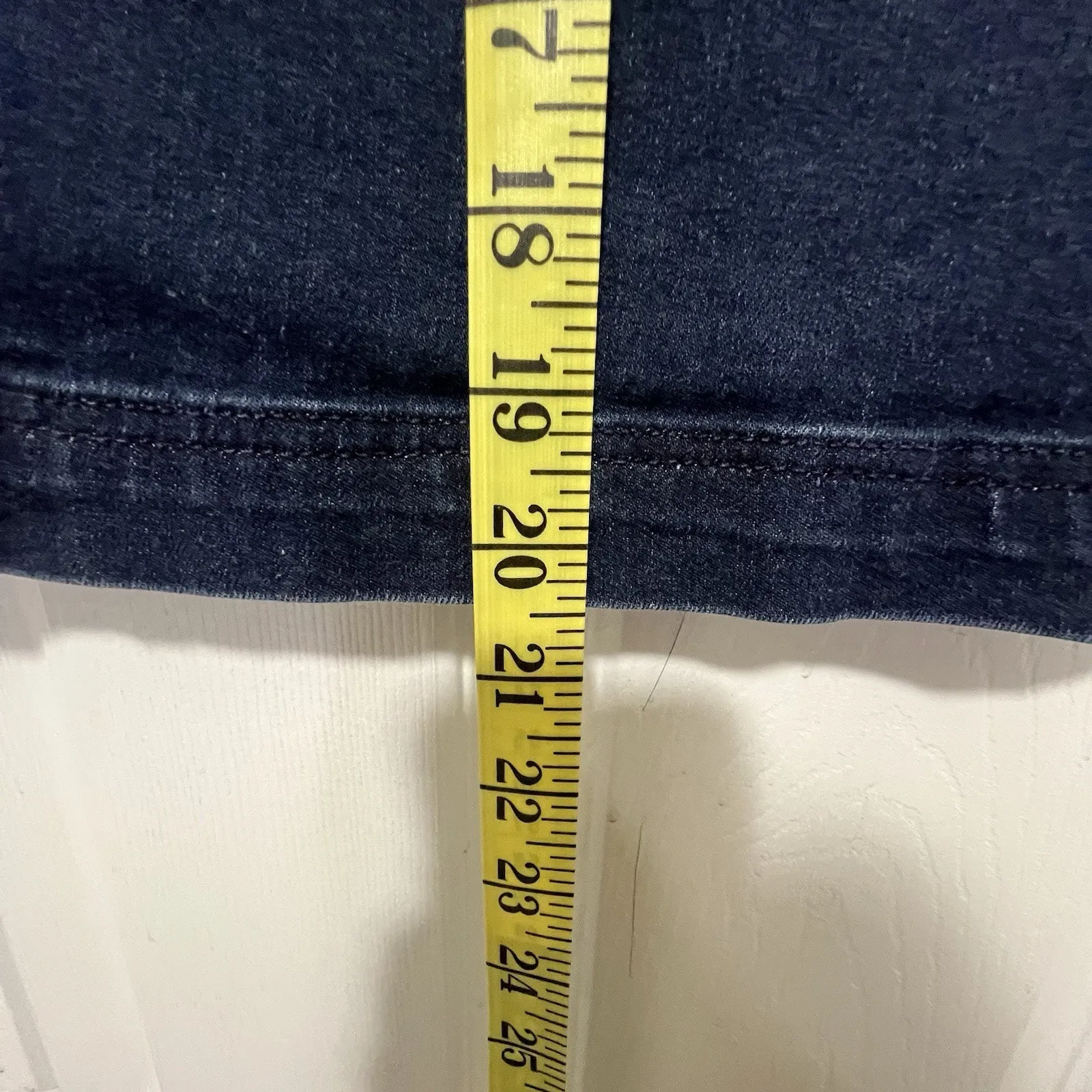 Talbots Woman’s Denim Short Blue Jean Skirt Size 10 Cottage Comfy Classic Summer - Image 4