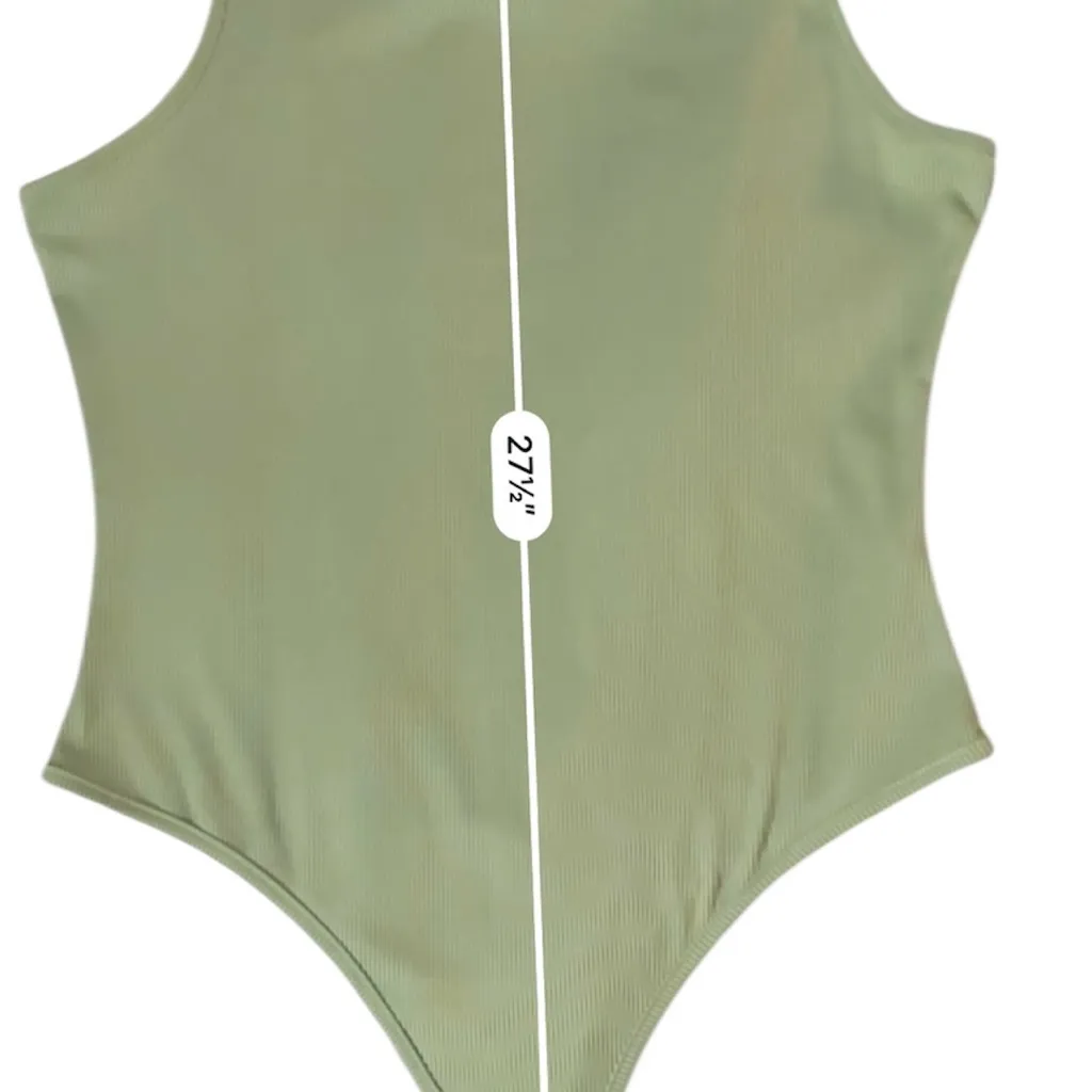 Daisy Olive Green Bodysuit - Image 6