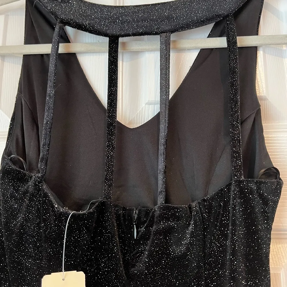 Forever‎ 21 Black/Silver Mini Dress
Size Medium NWT - Image 5