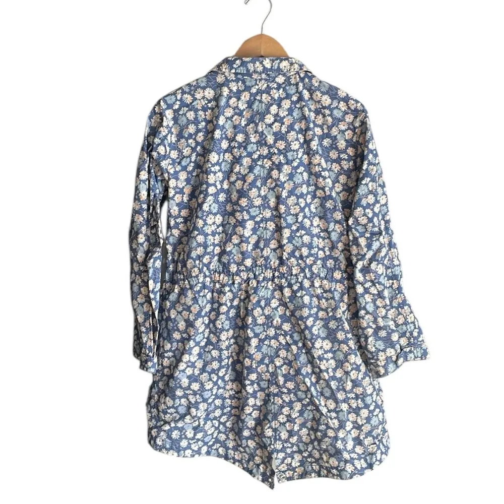 Madewell Ruffle-Neck Anorak Raincoat in French Floral - Image 5