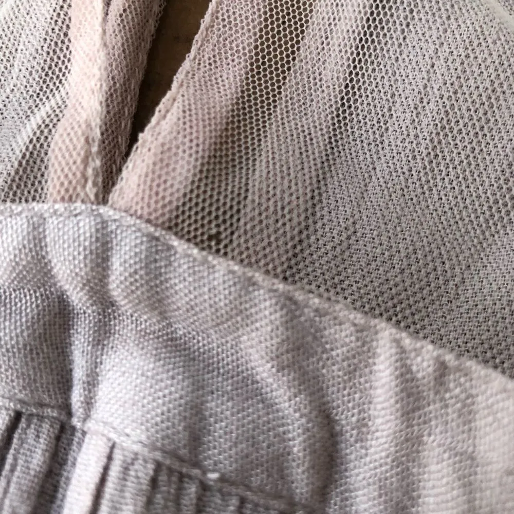 CLEOBELLA Embroidered Amery Boho‎ Indie Forest Fairy Maxi Dress in Lilac XS - Image 5