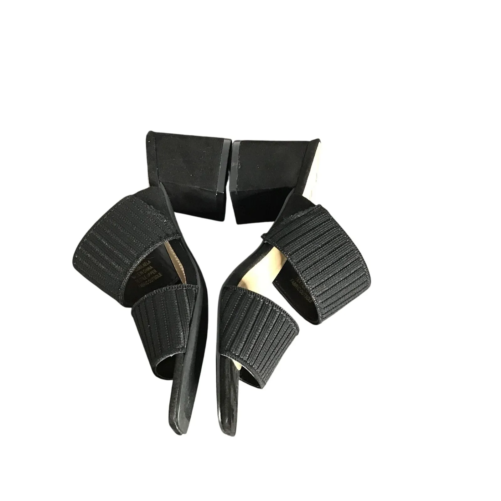 MIA Lula Sandals Women's Size 6M Black Heeled Sandal Open Toe & Heel Slides Sz 6 - Image 8