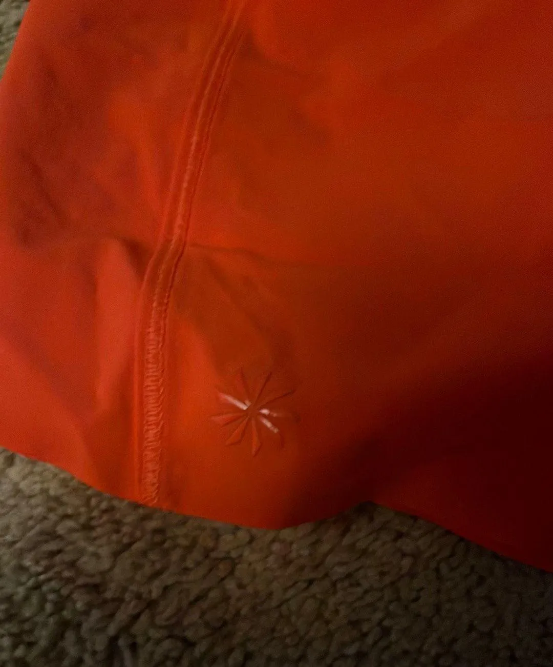 Orange Altheta Girl Shorts - Image 3