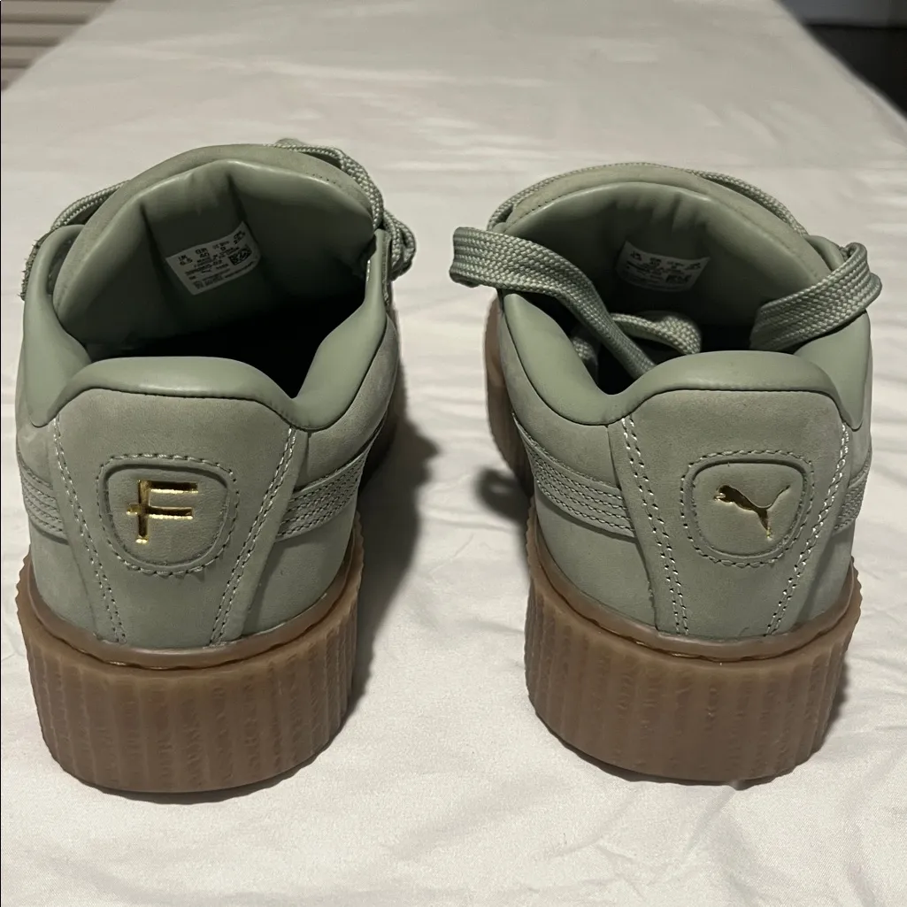 Puma Fenty Sage Green Sneakers - Image 3