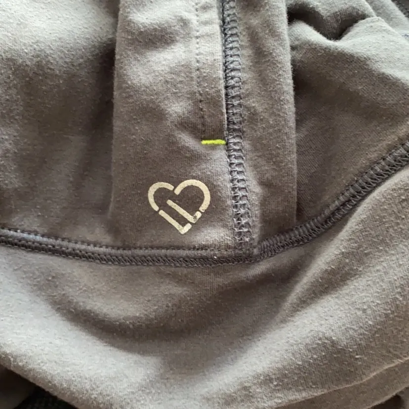 Aeropostale Womens Quarter Zip Pullover Longsleeve T-Shirt large gray lounge - Image 6