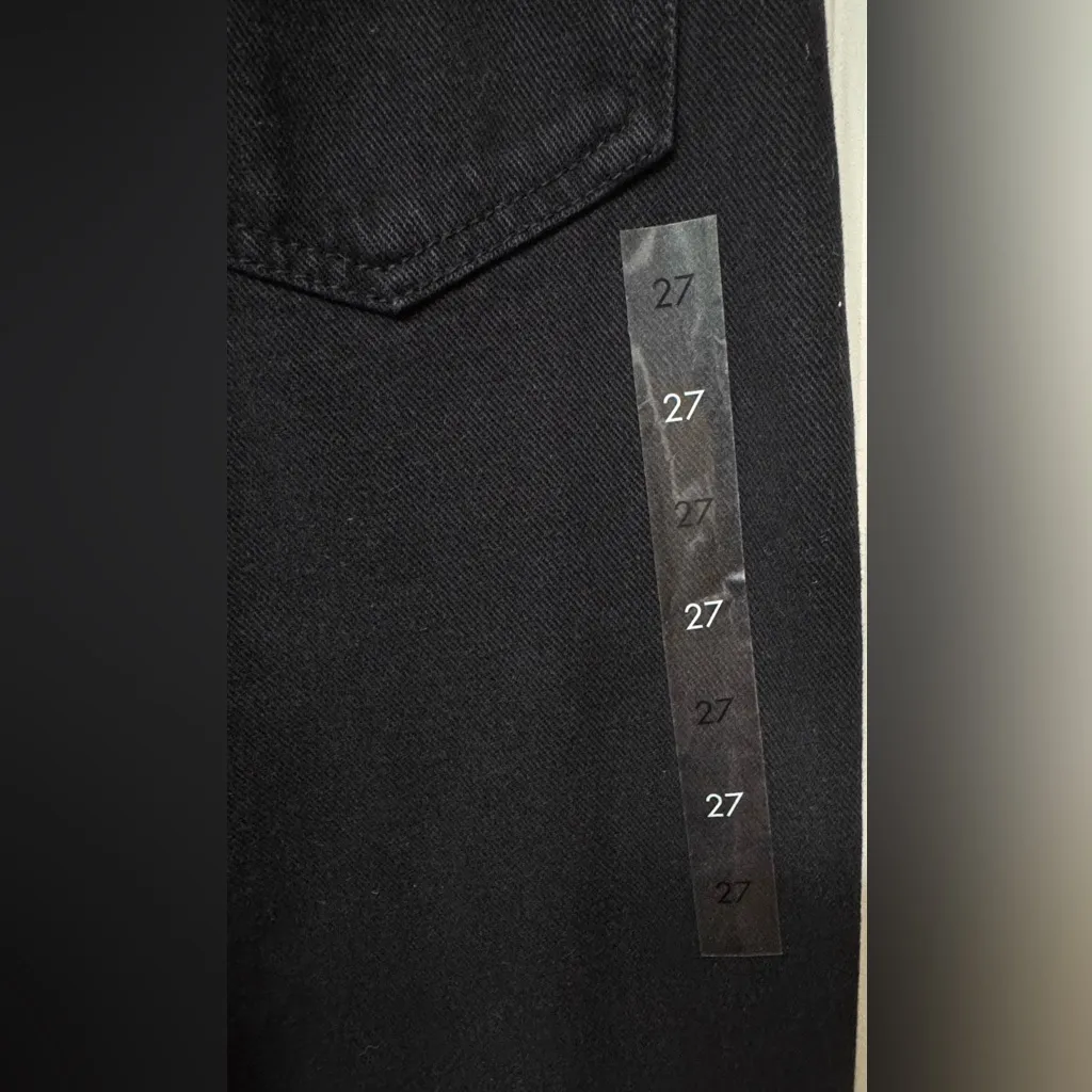 PacSun Women's Black Mom Jeans - Image 5