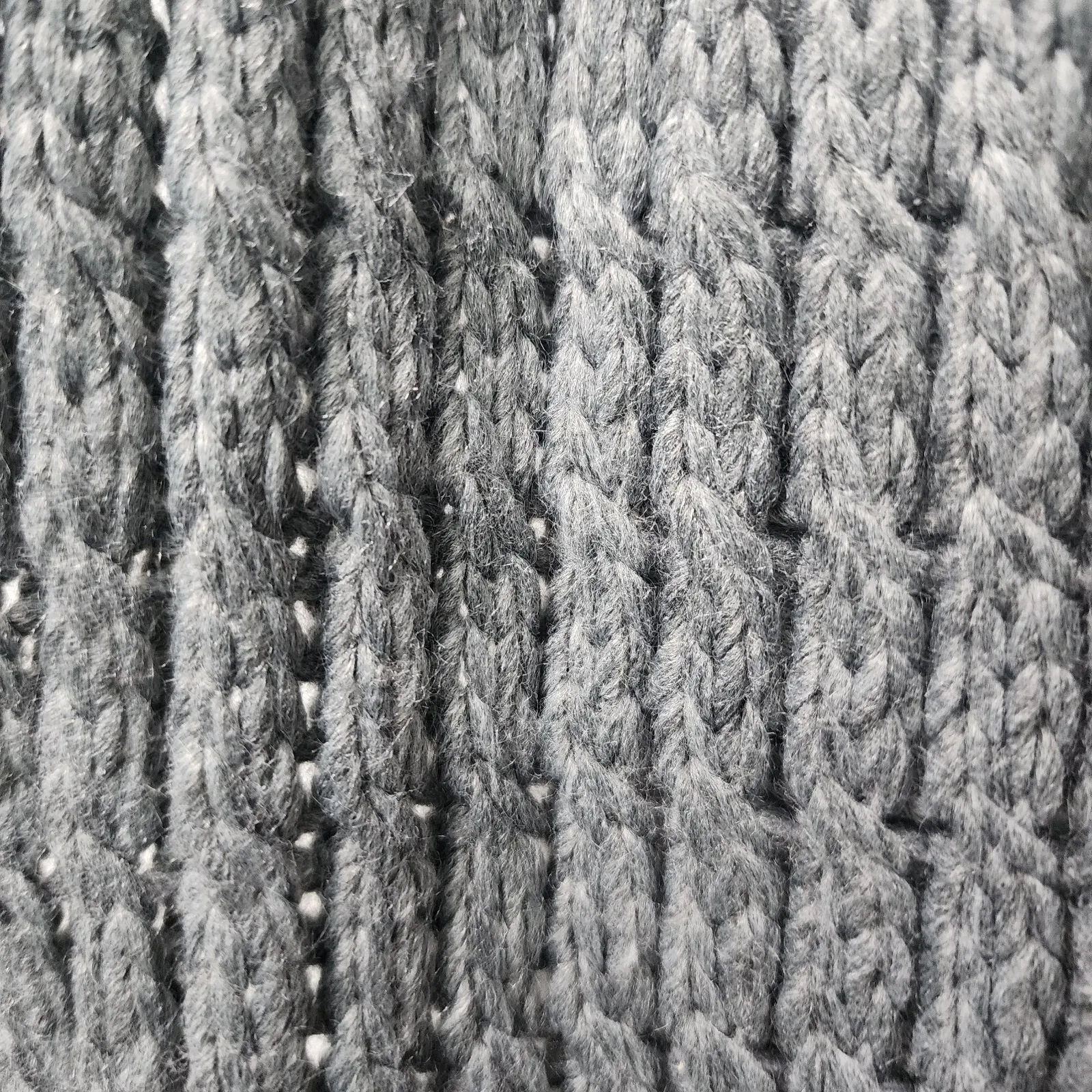 Aeropostale  Gray Knit Infinity Scarf Circle Loop Snood‎ One Size - Image 4