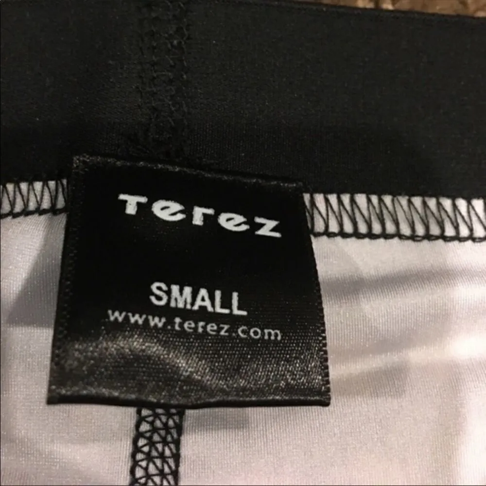 Terez Women Little Emojis Printed Black Capri Leggings - Size S - Image 5