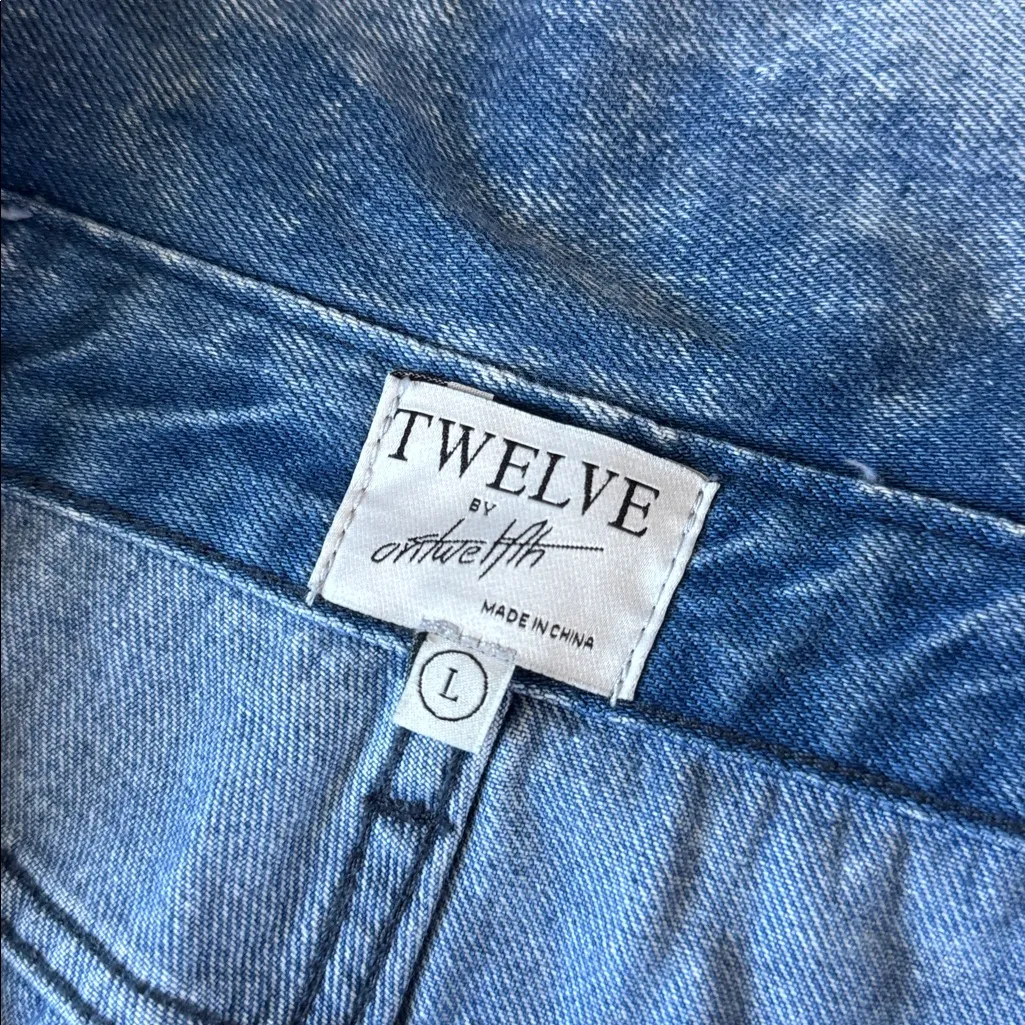 Tweve by Ontwelfth Jeans SIZE L Blue Size L - Image 4