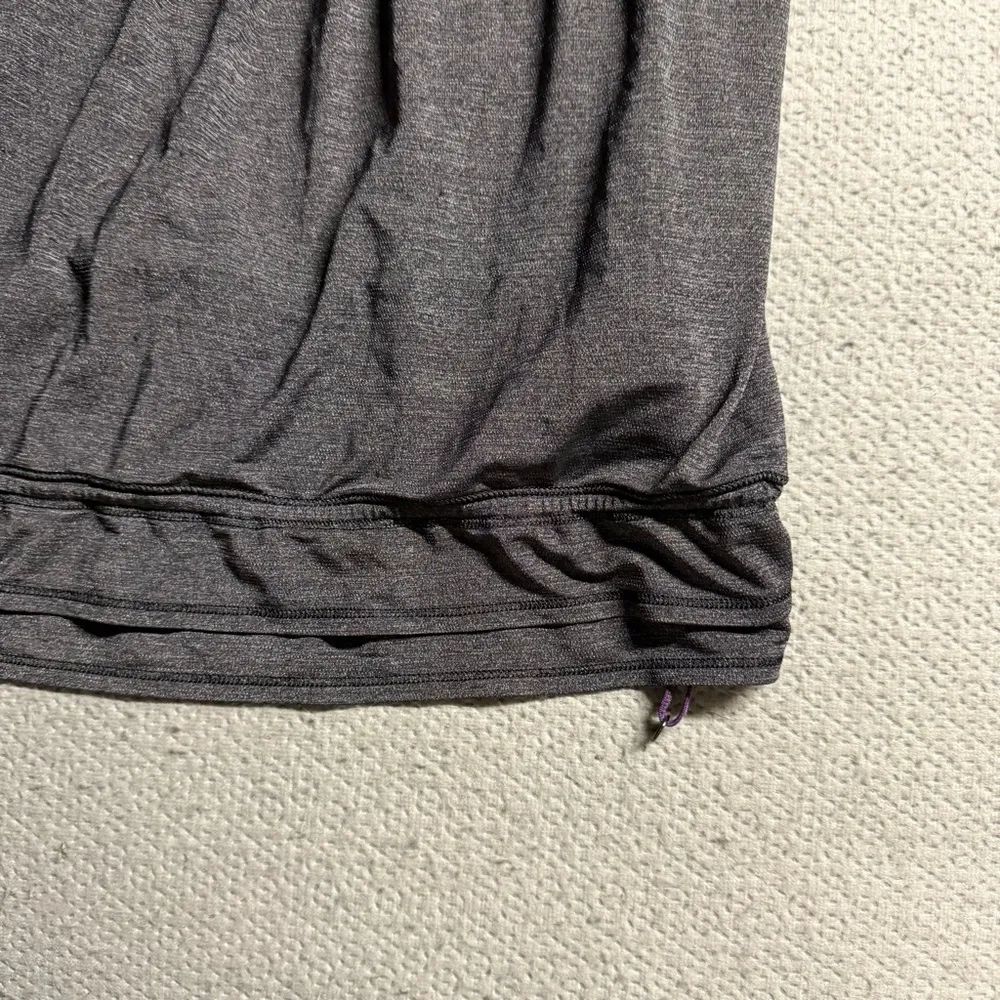 Lululemon Run: Back On Track Tank Top in Purple Grey Size 8 EUC - Image 4