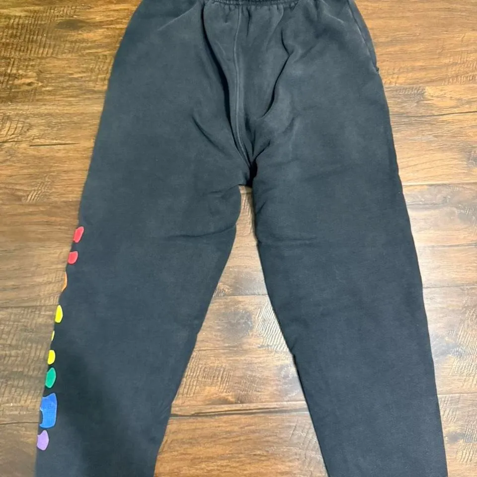 Madhappy So Sorry No Wifi Universal Essential Fleece Jogger Sweatpants Small - Image 5
