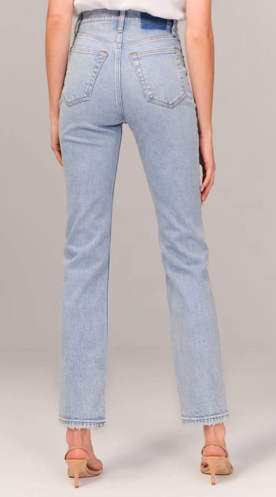 Ankle Straight Jeans - Image 2