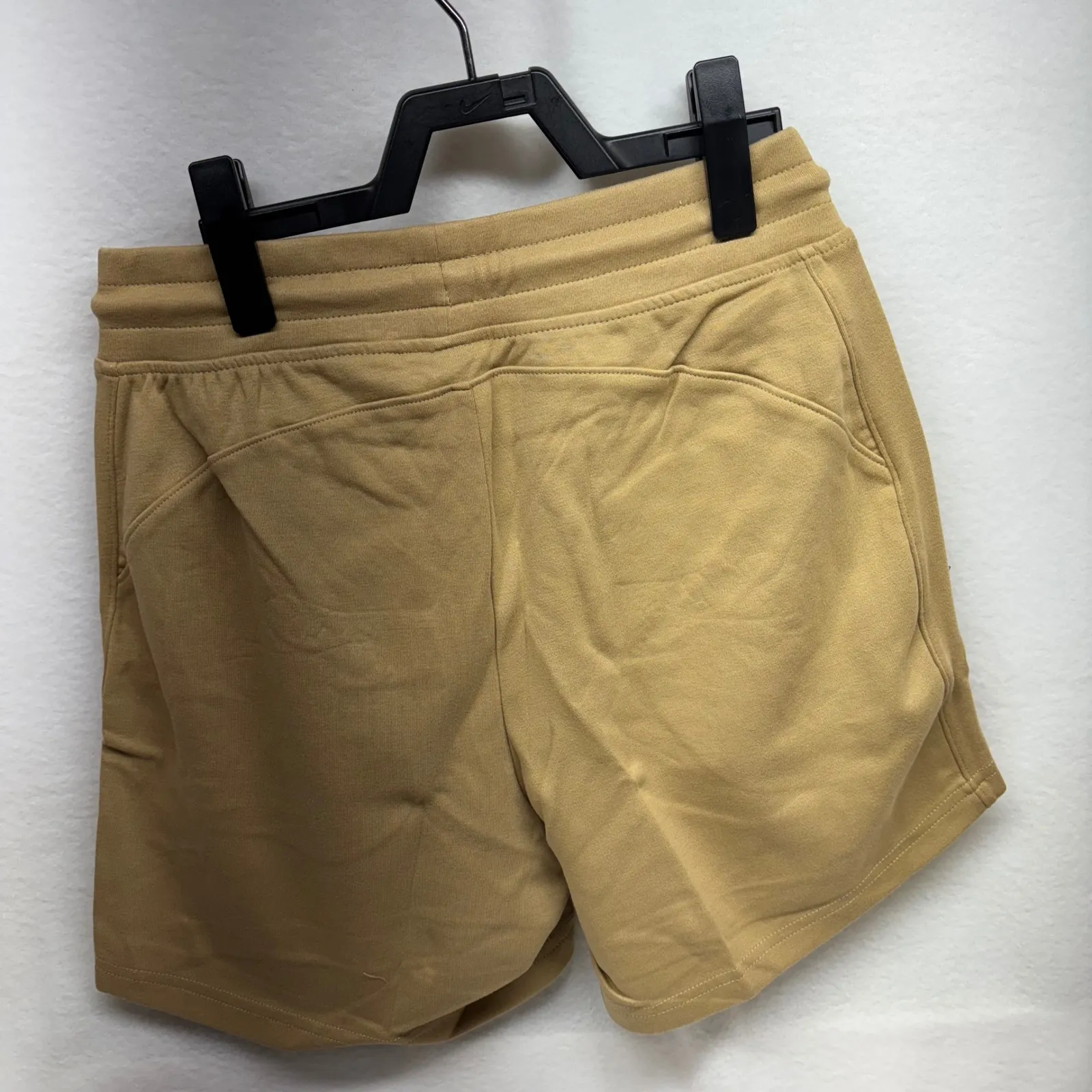 Alphalete Athletic Shorts Khaki Tan Drawstring Pockets Size S - Image 6