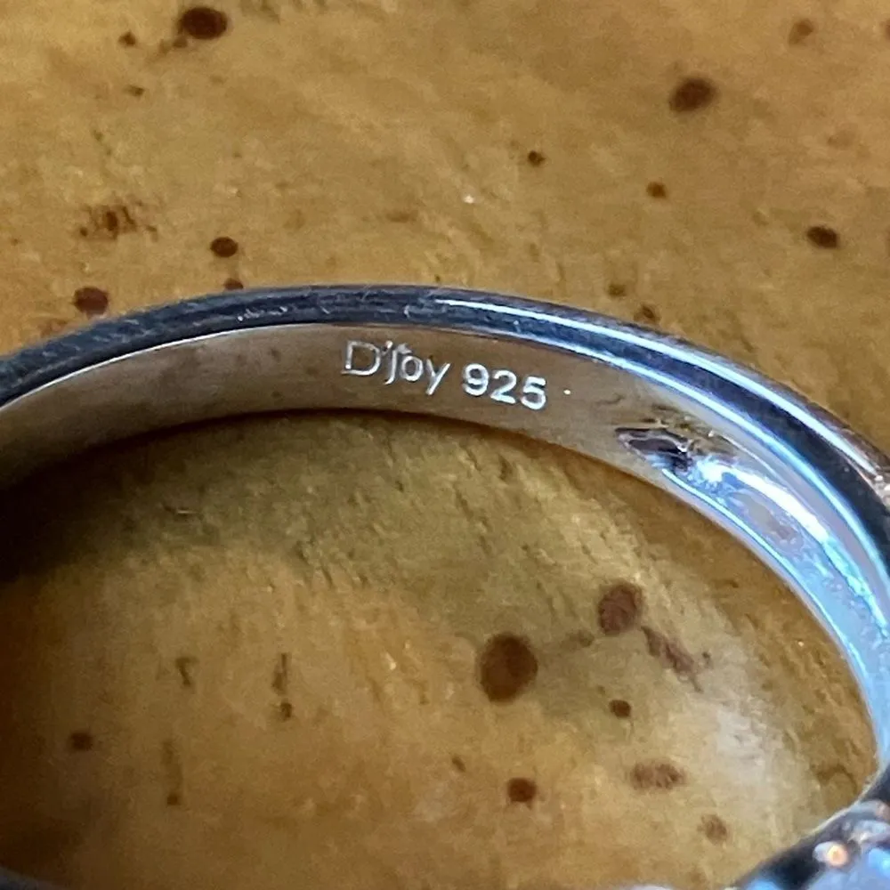 Natural Citrine Sterling Silver Ring Size 6 - Image 6