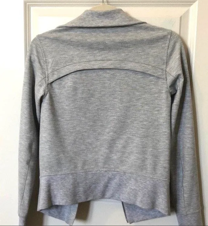 Lululemon Grey  Zip Up Jacket - Image 4