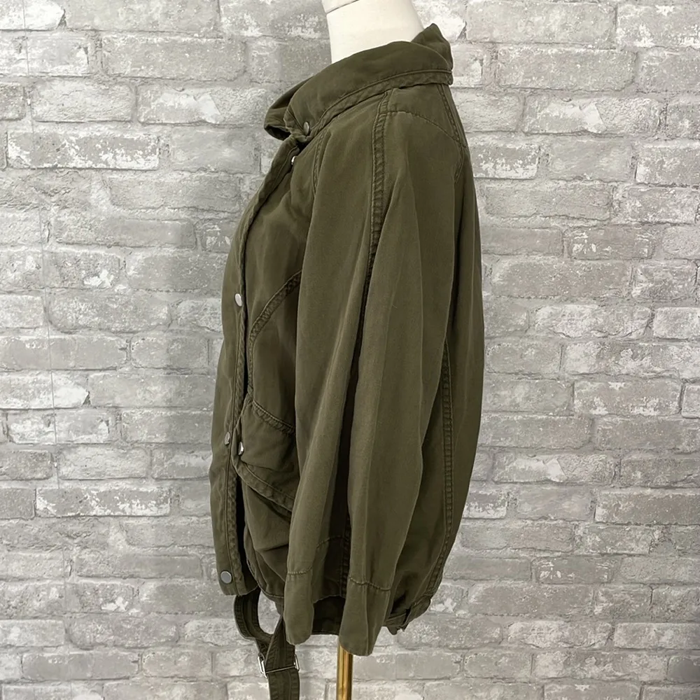 Current/Elliott Green The Reny Infantry Jacket - Image 4