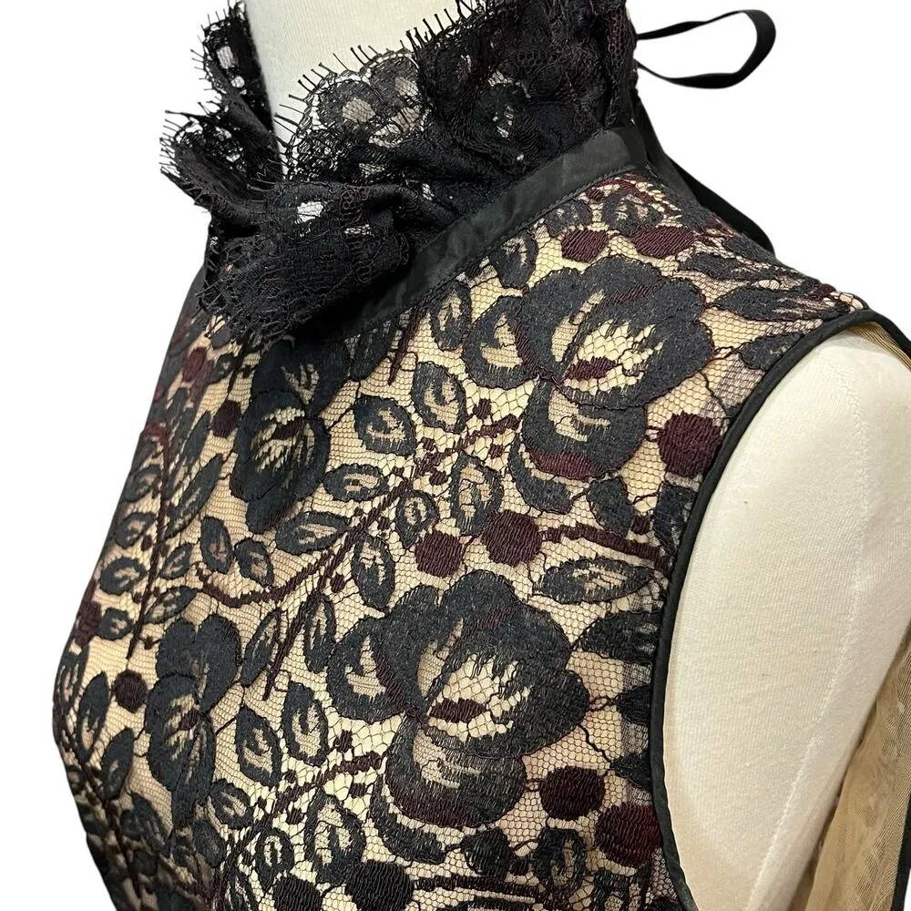 Vintage Lillie Rubin Evening Gown XS - Image 2